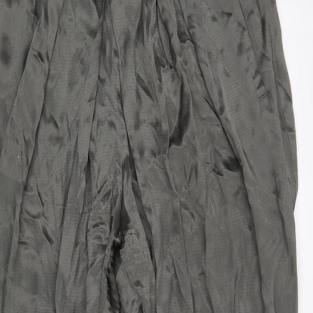 Radar Womens Grey Viscose Trousers Size 10 Regular