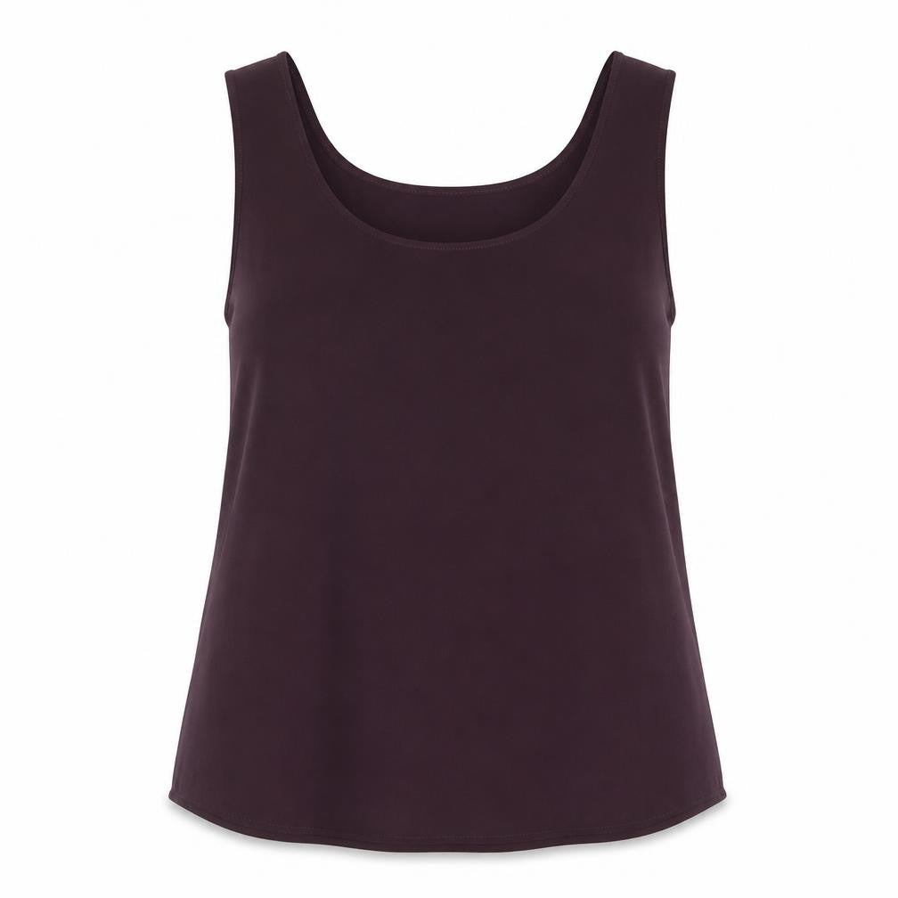 NEXT Womens Purple Nylon Basic Tank Size 14 Round Neck