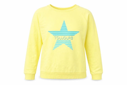 NEXT Womens Yellow Cotton Pullover Sweatshirt Size XS Pullover - Toujours