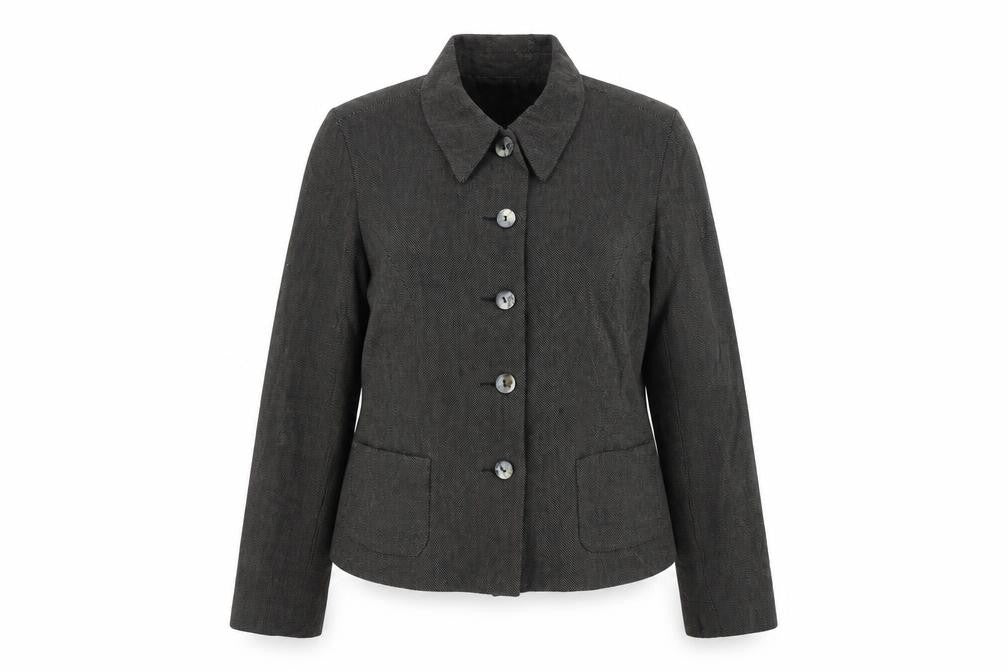 Walis Womens Brown Jacket Size 14 Button