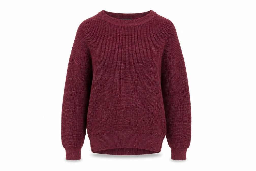 Primark Womens Purple Boat Neck Acrylic Pullover Jumper Size M
