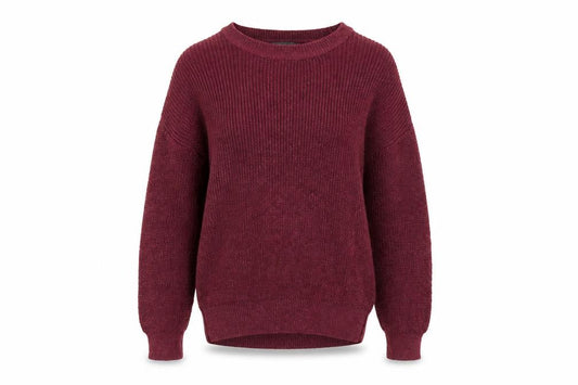 Primark Womens Purple Boat Neck Acrylic Pullover Jumper Size M