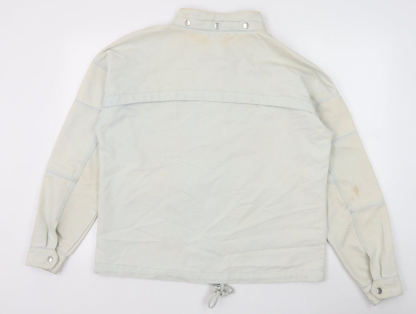 NEXT Womens Blue Jacket Size 16 Snap