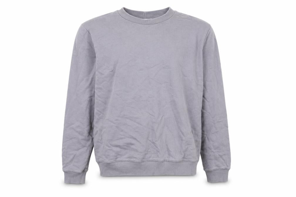 ASOS Womens Grey Cotton Pullover Sweatshirt Size 8 Pullover