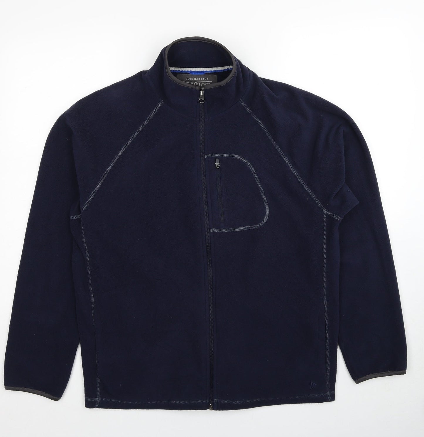 Blue Harbour Womens Blue Jacket Size L Zip