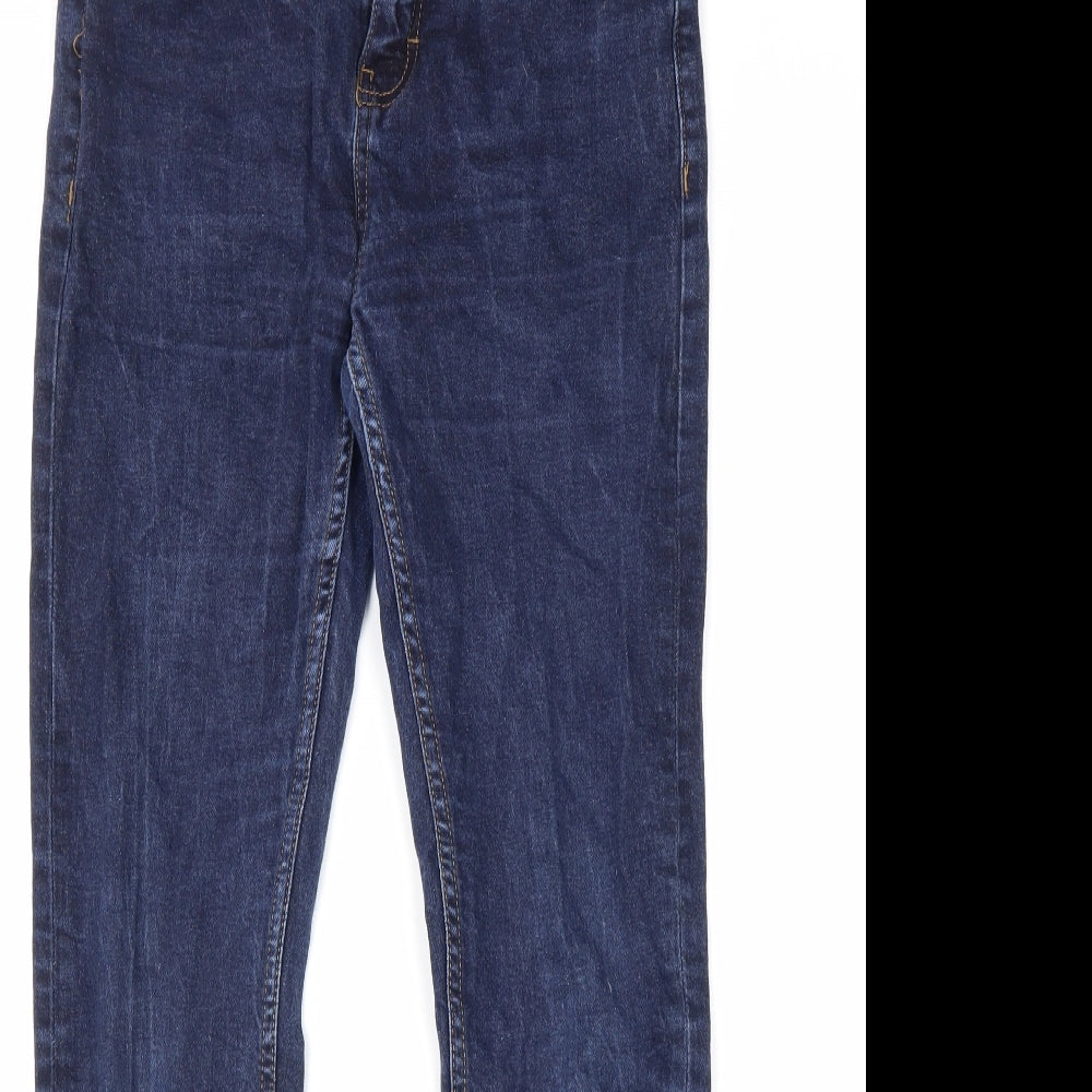 find. Womens Blue Cotton Skinny Jeans Size 32 in L32 in Regular Zip