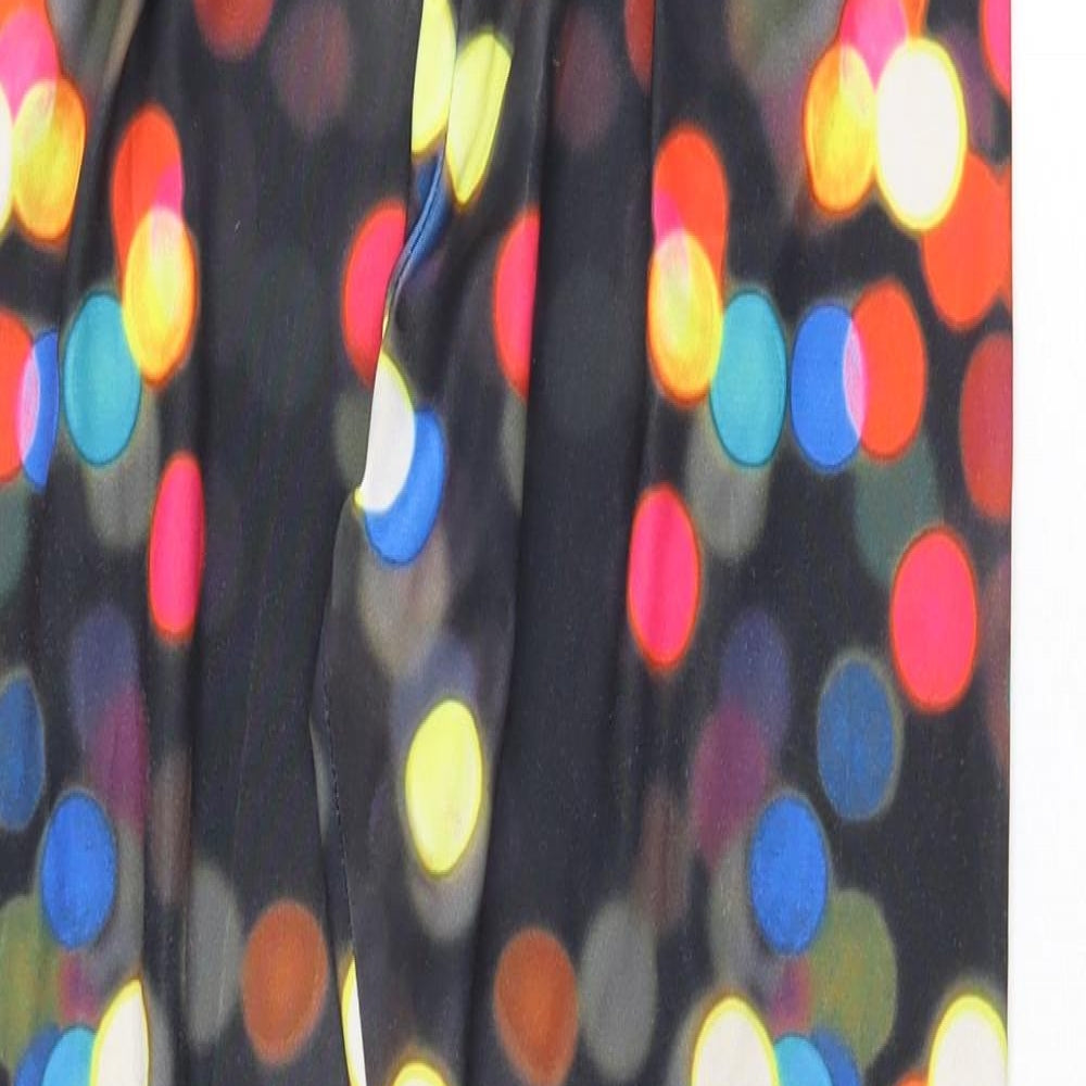 Preworn Womens Multicoloured Polka Dot Polyester Jogger Leggings Size S