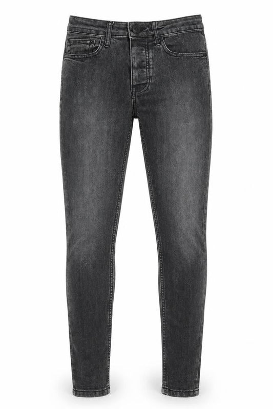 Denim & Co. Mens Black Cotton Skinny Jeans Size 28 in L32 in Regular Zip