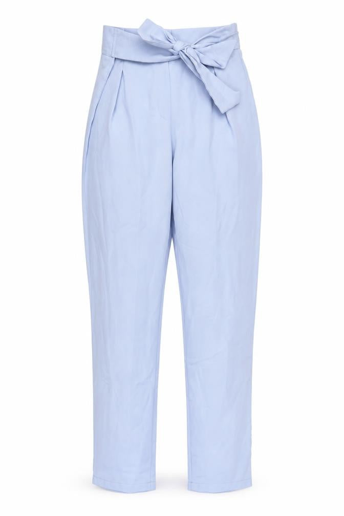 SheIn Womens Blue Polyester Dress Pants Trousers Size S Regular Zip
