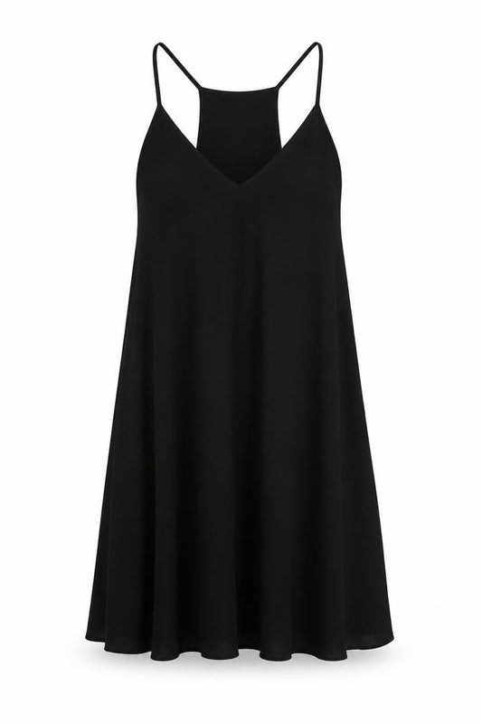 The Fifth Womens Black Polyester Trapeze & Swing Size S V-Neck Pullover