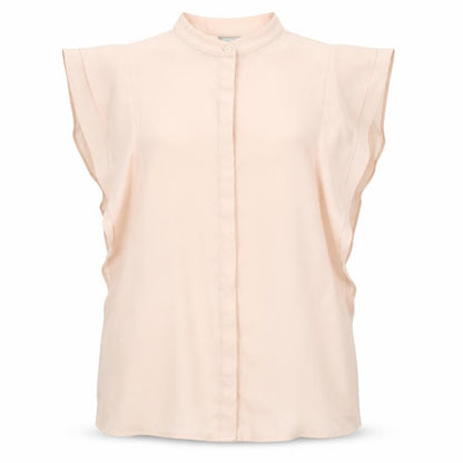 ASOS Womens Pink Polyester Basic Tank Size 12 Round Neck