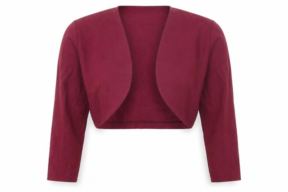Preworn Womens Red Jacket Size 12