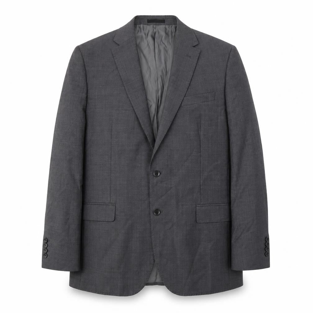 Autograph Mens Grey Wool Jacket Suit Jacket Size XL Regular
