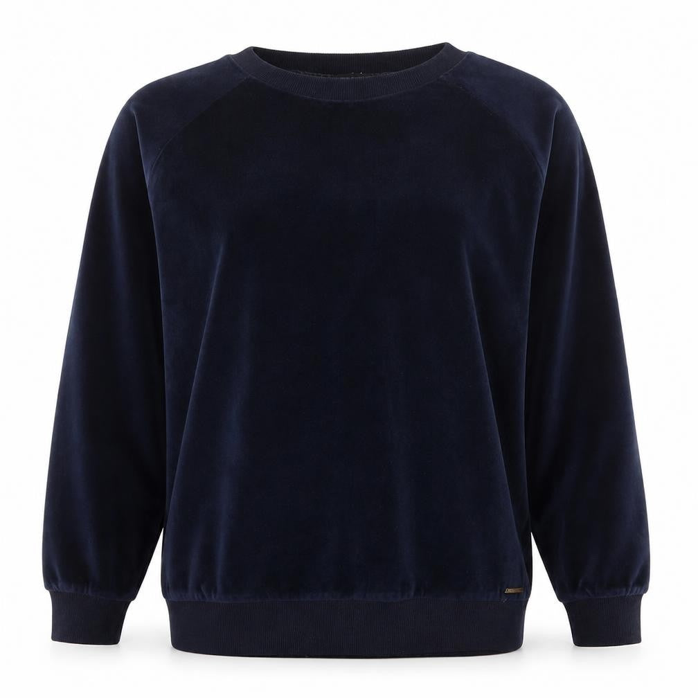 River Island Womens Blue Polyester Pullover Sweatshirt Size S Pullover