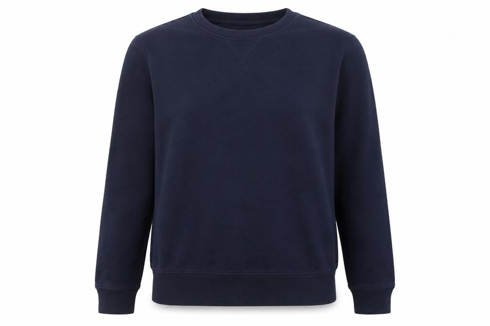 H&M Womens Blue Cotton Pullover Sweatshirt Size S Pullover