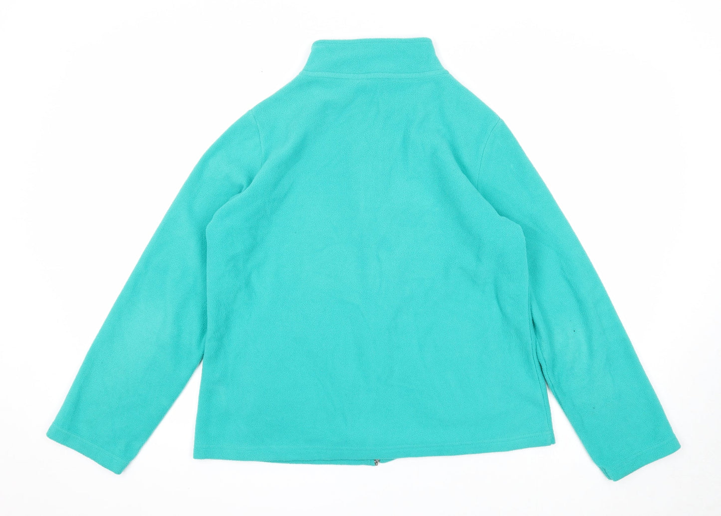 EWM Womens Green Jacket Size 14 Zip