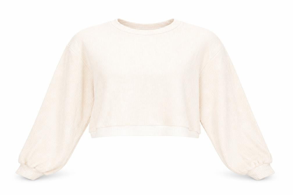 Clockhouse Womens Beige Viscose Pullover Sweatshirt Size XS Pullover