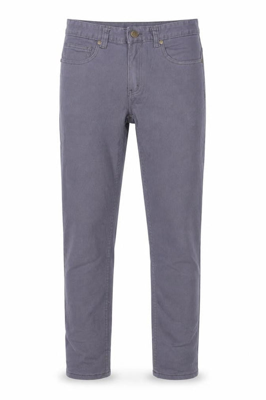 SD Jeans Mens Grey Cotton Skinny Jeans Size 30 in L32 in Regular Button