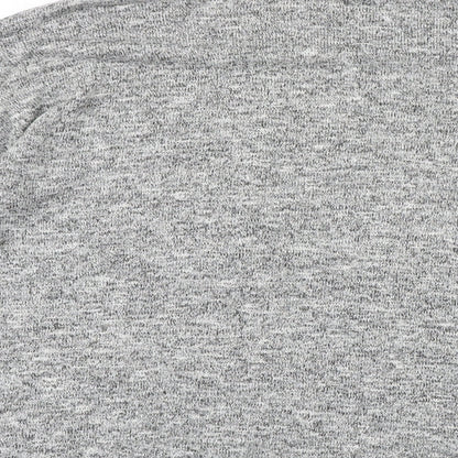 Peacocks Womens Grey High Neck Viscose Pullover Jumper Size 10