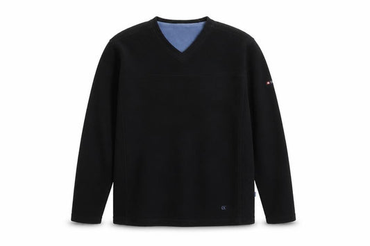 CS Active Mens Black Polyester Pullover Sweatshirt Size M