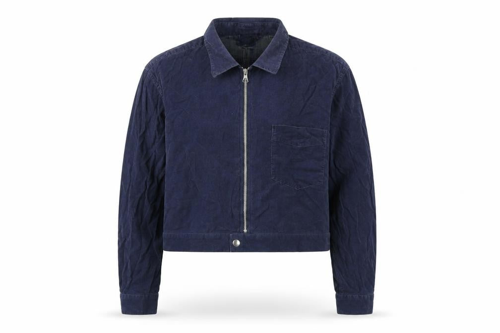 Club Room Womens Blue Jacket Size L Zip