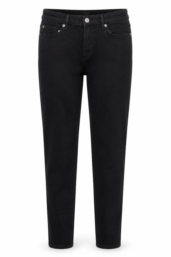 Gap Womens Black Cotton Skinny Jeans Size 30 in Regular Zip