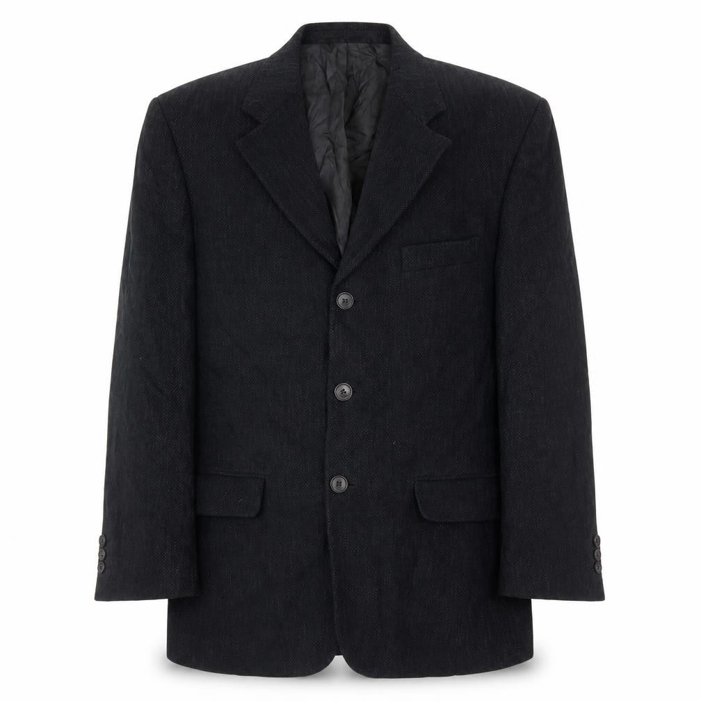 Marks & Spencer Mens Blue Cotton Jacket Blazer Size 40 Regular