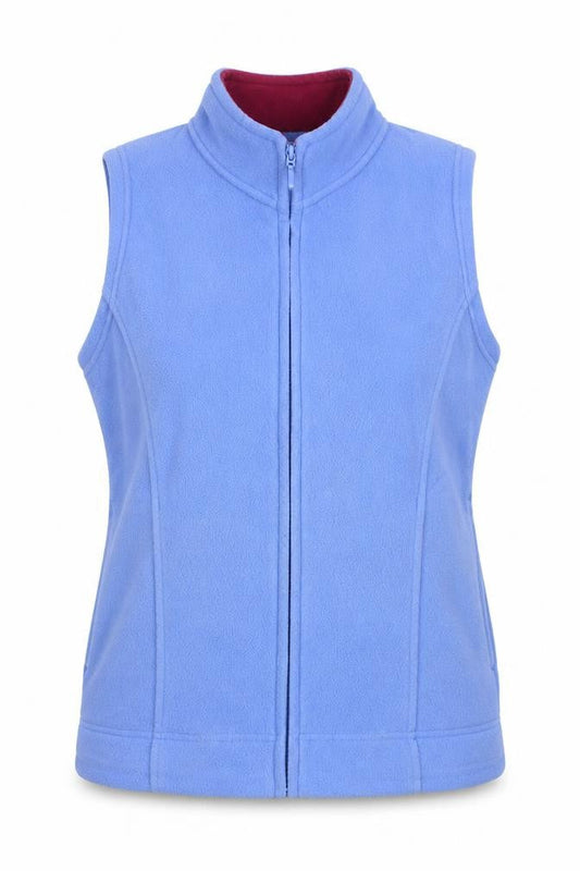 EWM Womens Blue Gilet Jacket Size 10 Zip - Size 10-12