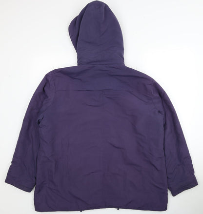 Roman Womens Purple Jacket Size L Zip