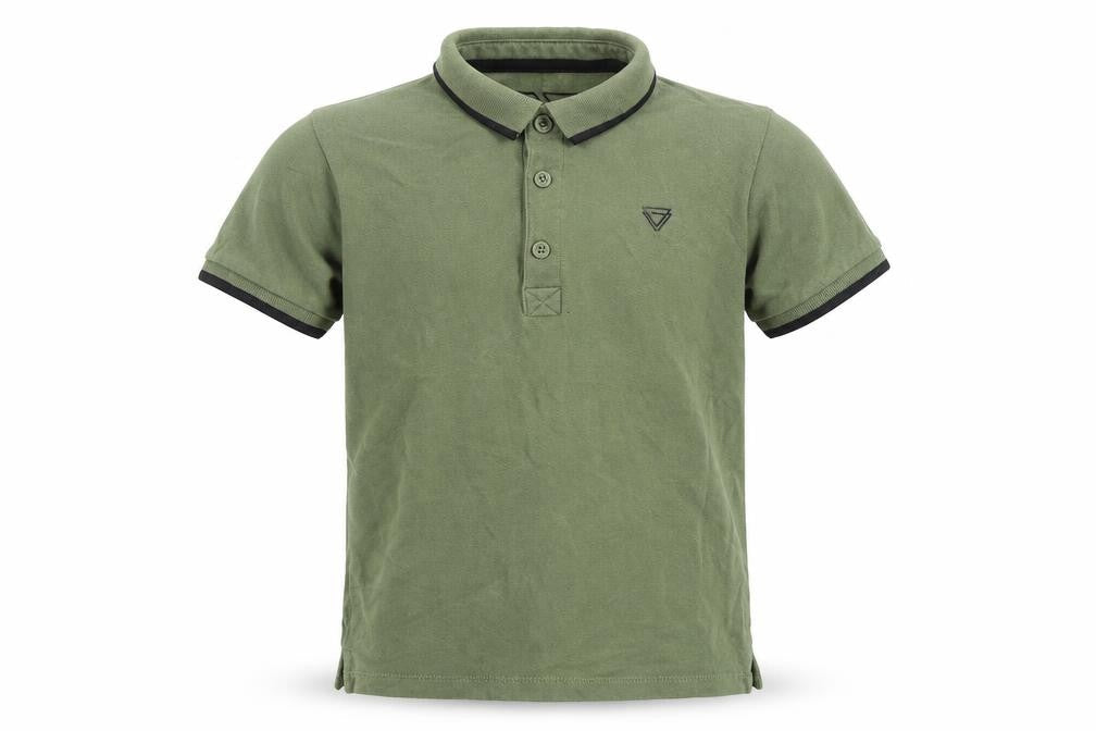 Urban Dept Boys Green 100% Cotton Basic Polo Size 8 Years Collared Button