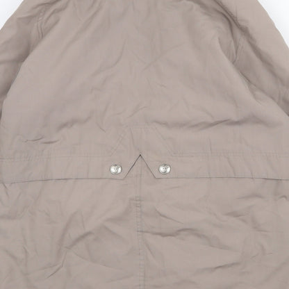 Telemac Womens Grey Jacket Size 10 Zip