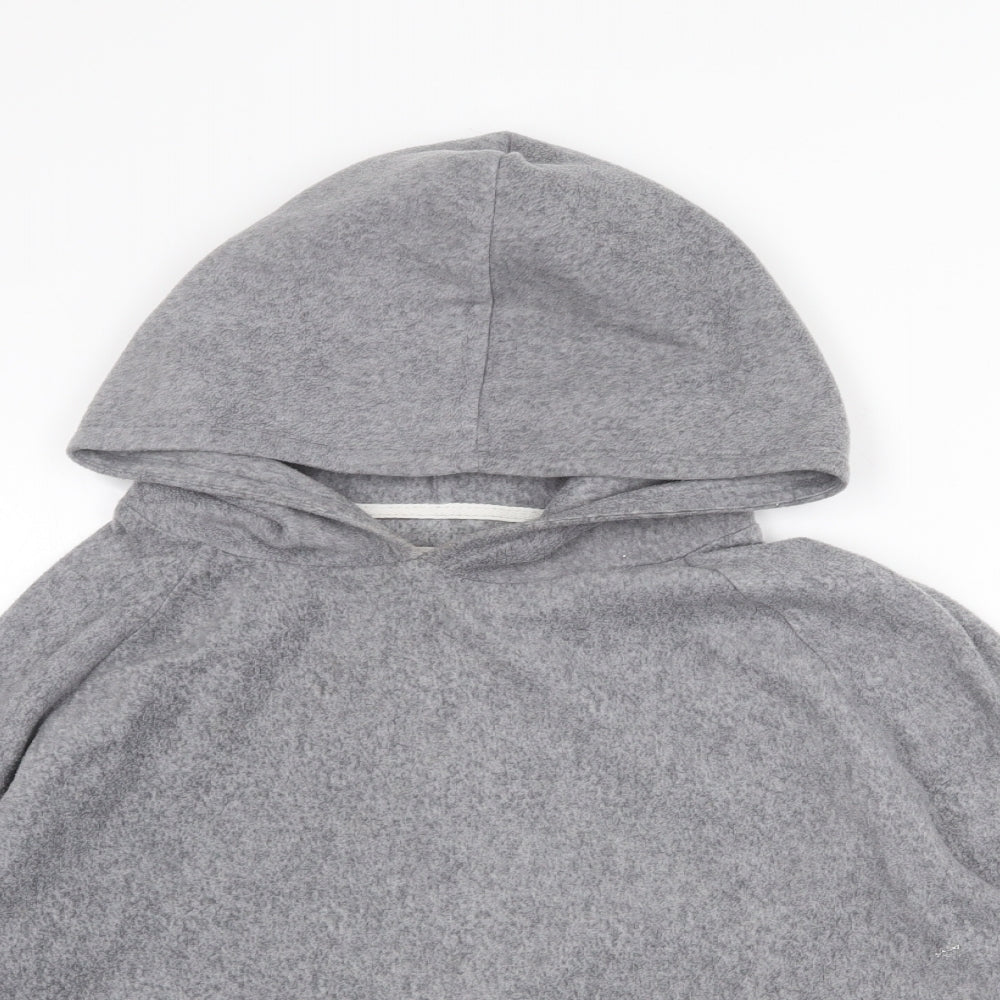 NEXT Womens Grey Polyester Pullover Hoodie Size S Pullover