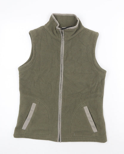 NL Active Mens Green Gilet Waistcoat Size S Zip