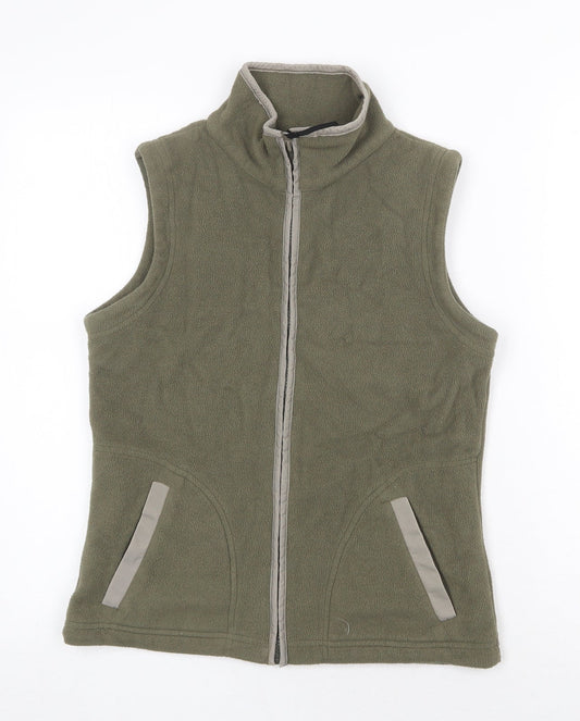 NL Active Mens Green Gilet Waistcoat Size S Zip