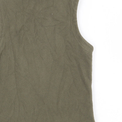 NL Active Mens Green Gilet Waistcoat Size S Zip
