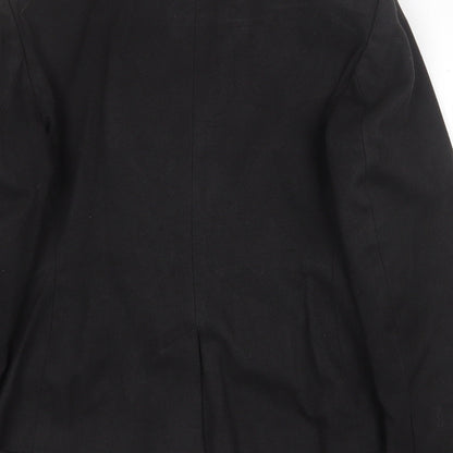 Next Womens Black Polyester Jacket Suit Jacket Size 12