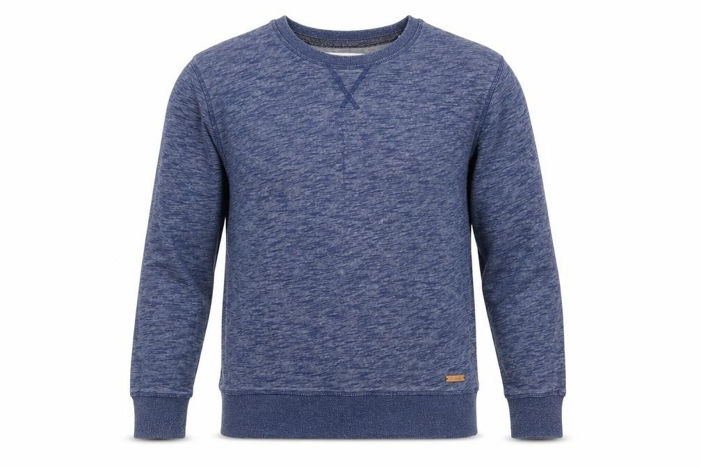 EDC Mens Blue Cotton Pullover Sweatshirt Size S