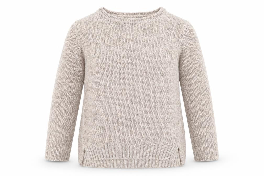Topshop Womens Gold Round Neck Cotton Pullover Jumper Size 6