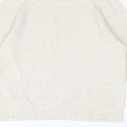 Vera Moda Womens Beige Round Neck Polyester Pullover Jumper Size S