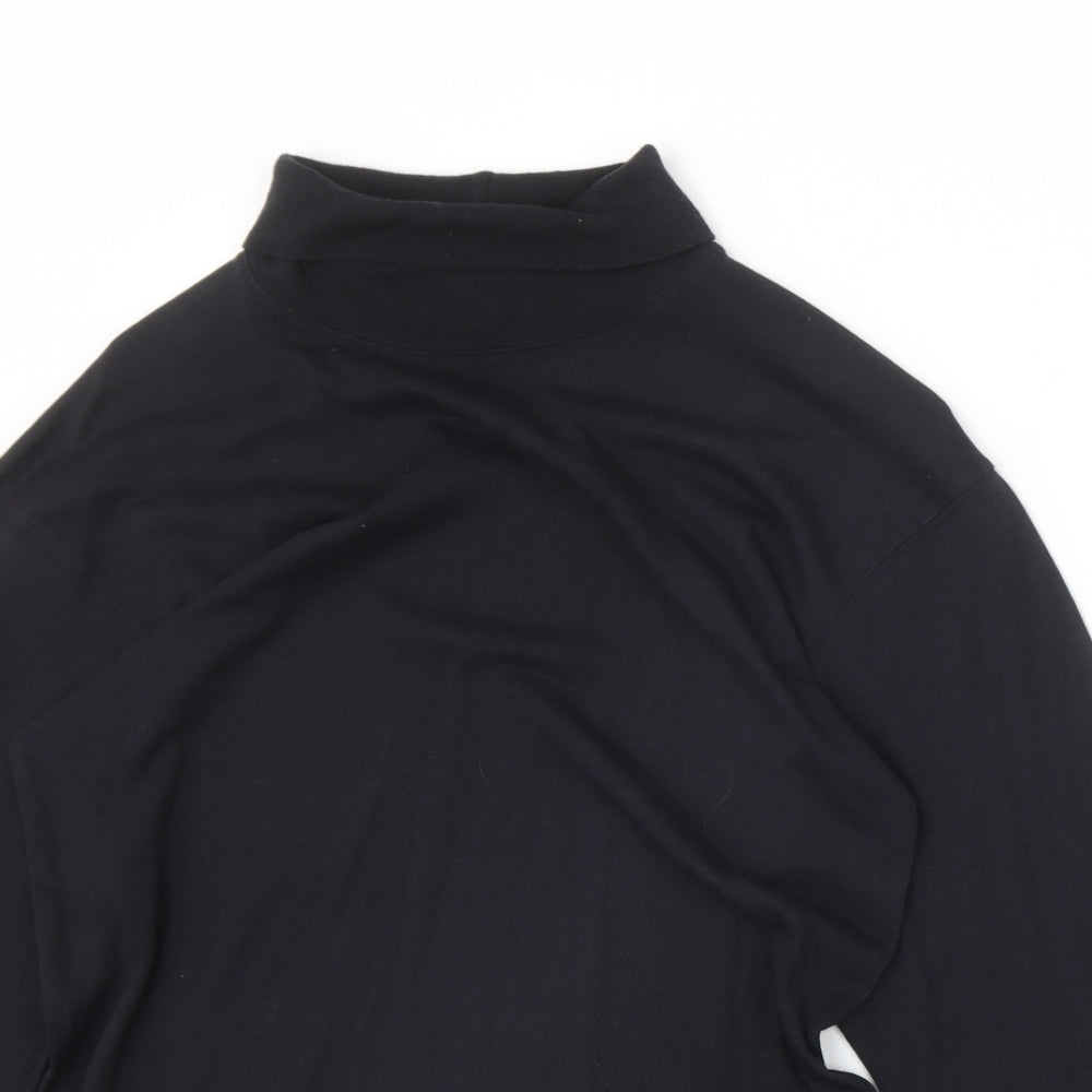 Oakridge Mens Black Polyester Pullover Sweatshirt Size S