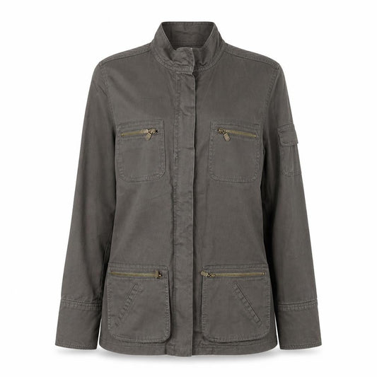 Warehouse Womens Brown Jacket Size 8 Zip