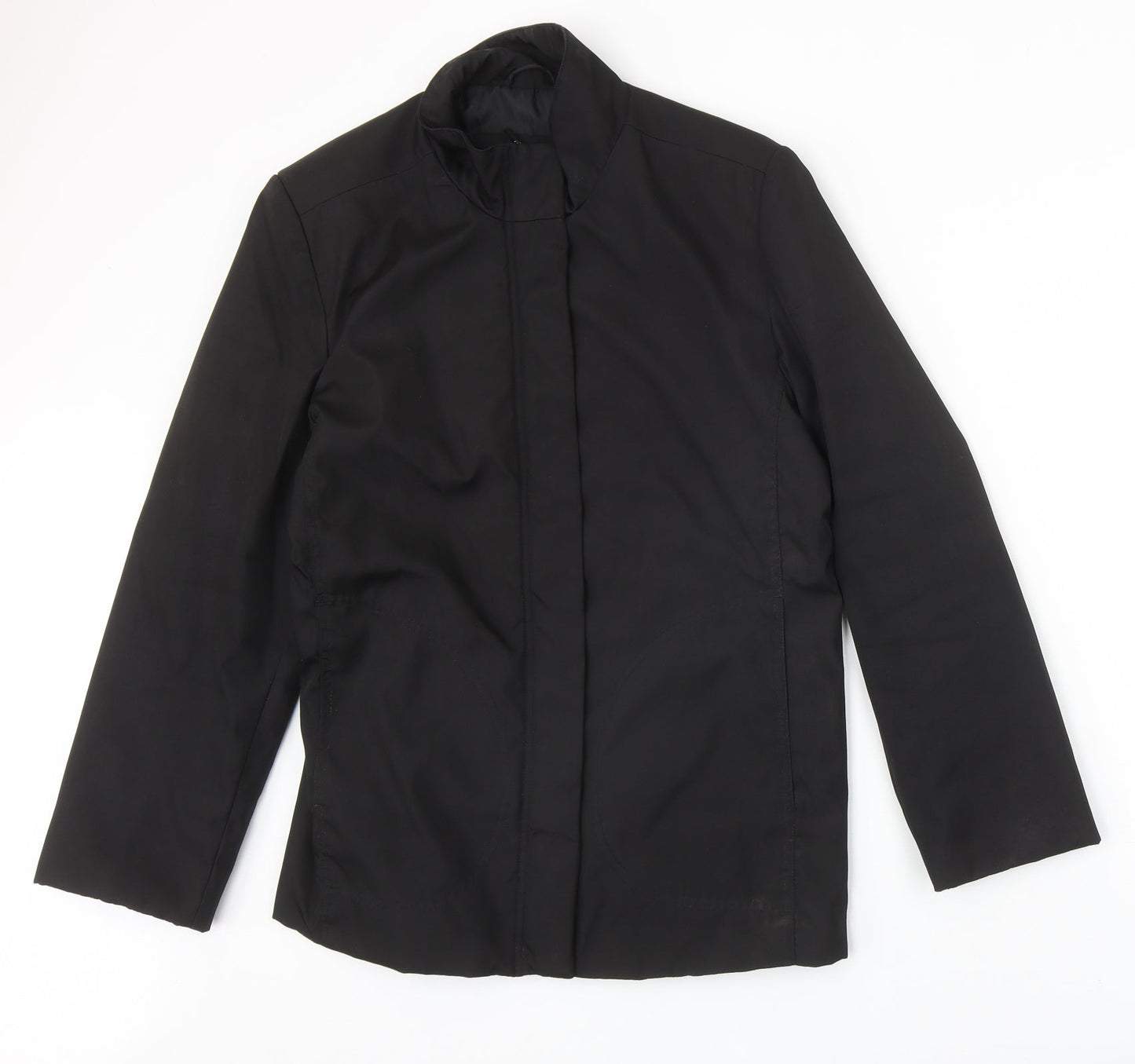 BHS Womens Black Jacket Size 12 Zip