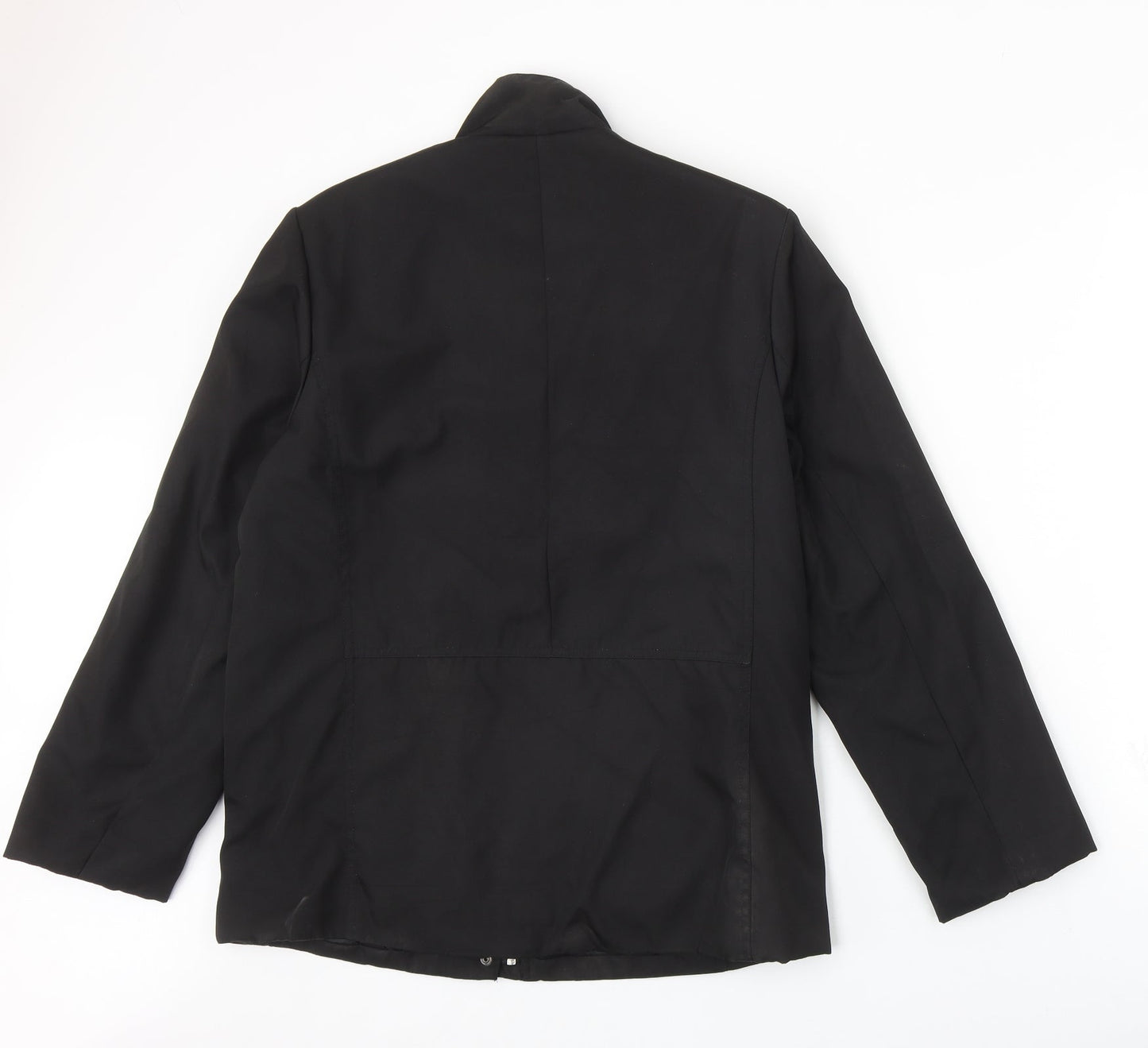 BHS Womens Black Jacket Size 12 Zip
