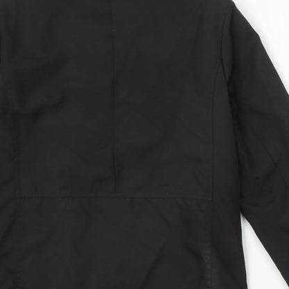 BHS Womens Black Jacket Size 12 Zip