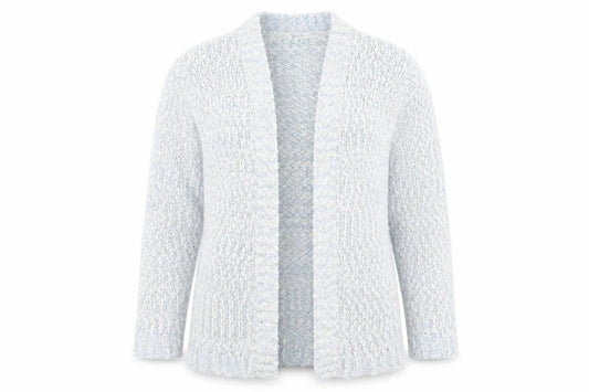 Peacocks Womens Blue V-Neck Polyester Cardigan Jumper Size S