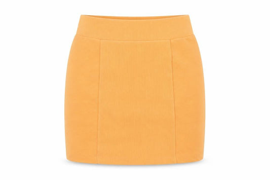 H&M Womens Orange Polyester Mini Skirt Size 10