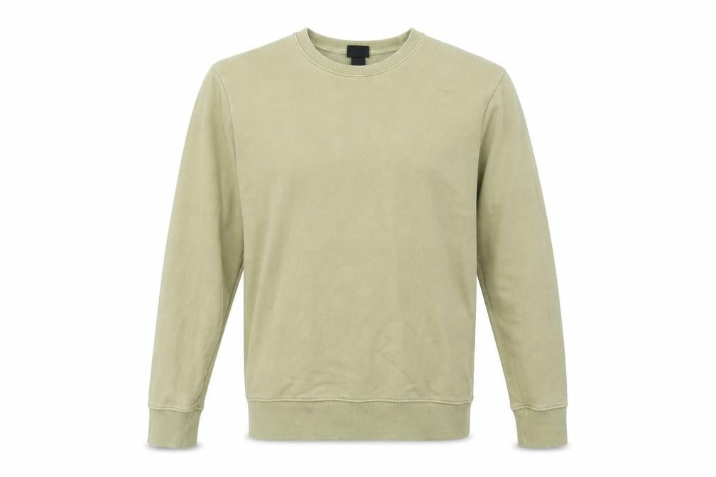 H&M Mens Green Cotton Pullover Sweatshirt Size S