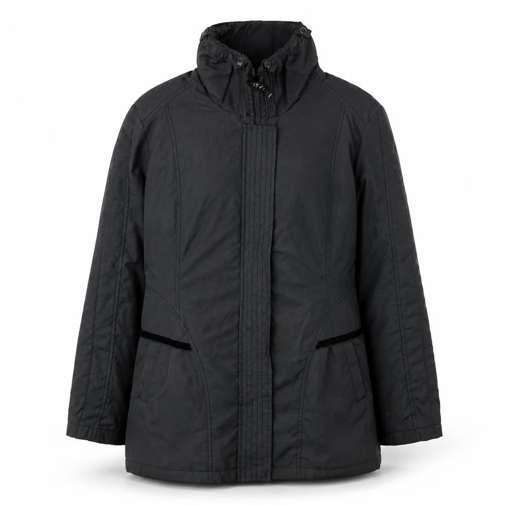 Klass Womens Black Jacket Size M Zip