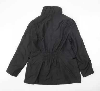 Klass Womens Black Jacket Size M Zip