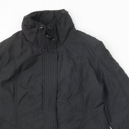 Klass Womens Black Jacket Size M Zip
